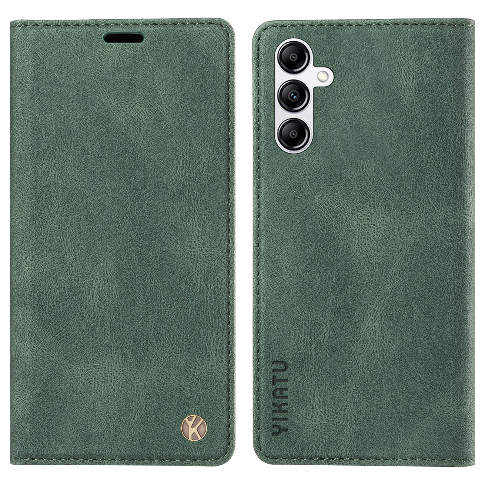 YIKATU YK-004 pro Samsung Galaxy A14 5G dotykový magnetický zavírací kožený stojánek na peněženku kryt pouzdro na telefon YIKATU YK-004 pro Samsung Galaxy A14 5G dotykový magnetický zavírací kožený stojánek na peněženku kryt pouzdro na telefon